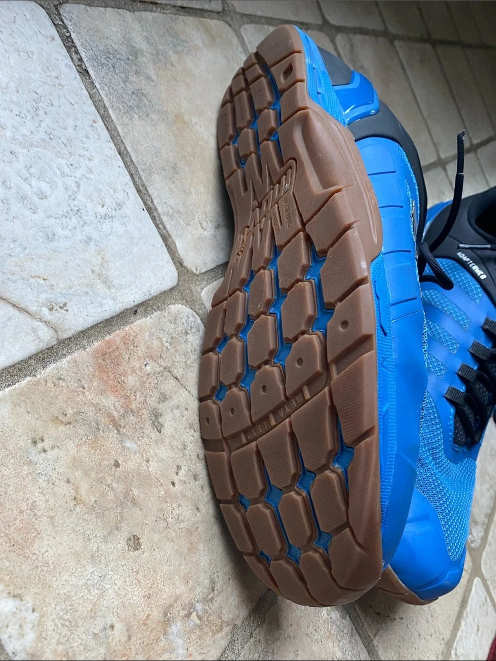 INOV8 F-Lite 290 Training Running Shoe Sneaker Blue Heel Lock Men's Size 12